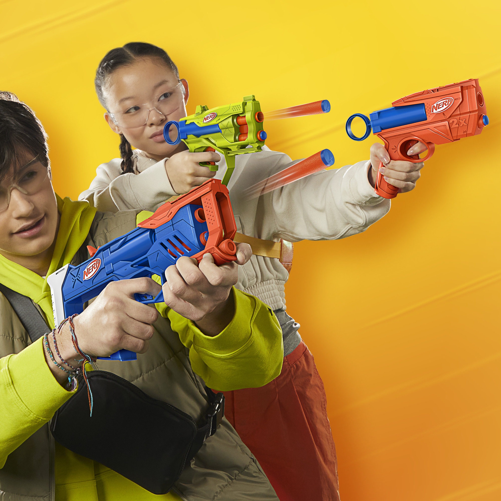 Набор из 3-х игрушечных бластеров HASBRO Triple Action Pack, серия Nerf N Series фото9
