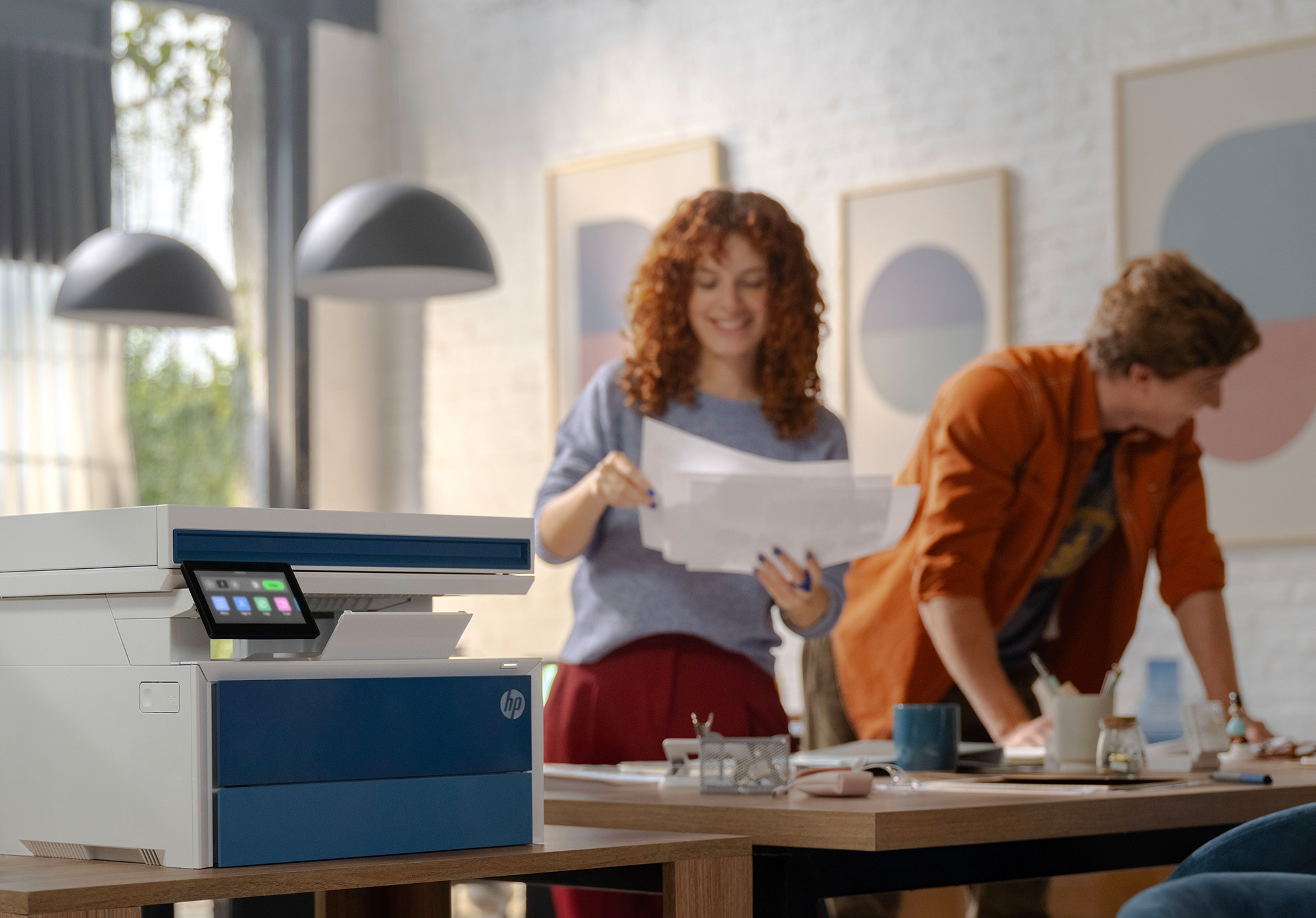 МФУ лазерное HP LaserJet Pro 4113dw c Wi-Fi (8X3F6A) фото3