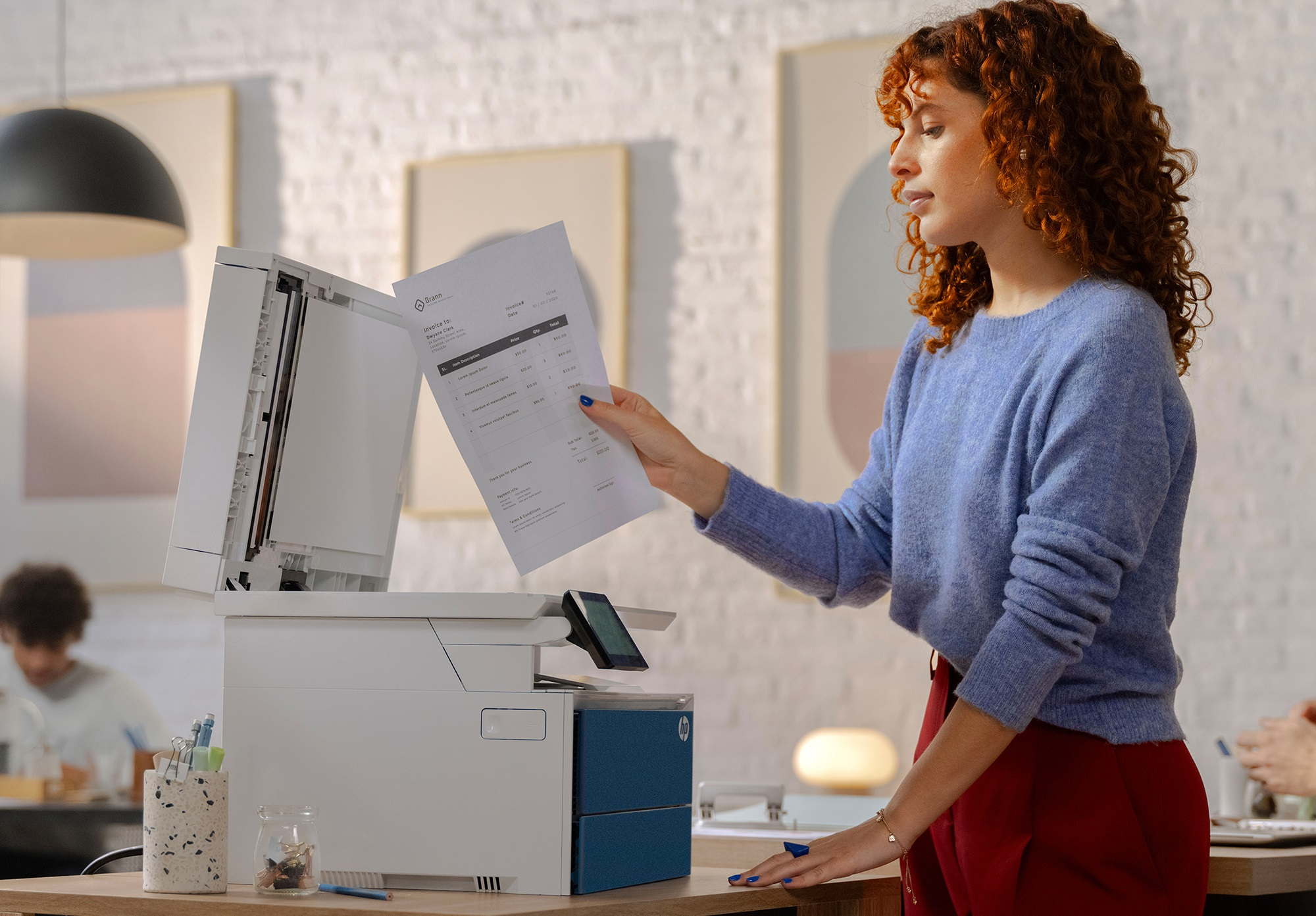 МФУ лазерное HP LaserJet Pro 4113dw c Wi-Fi (8X3F6A) фото4