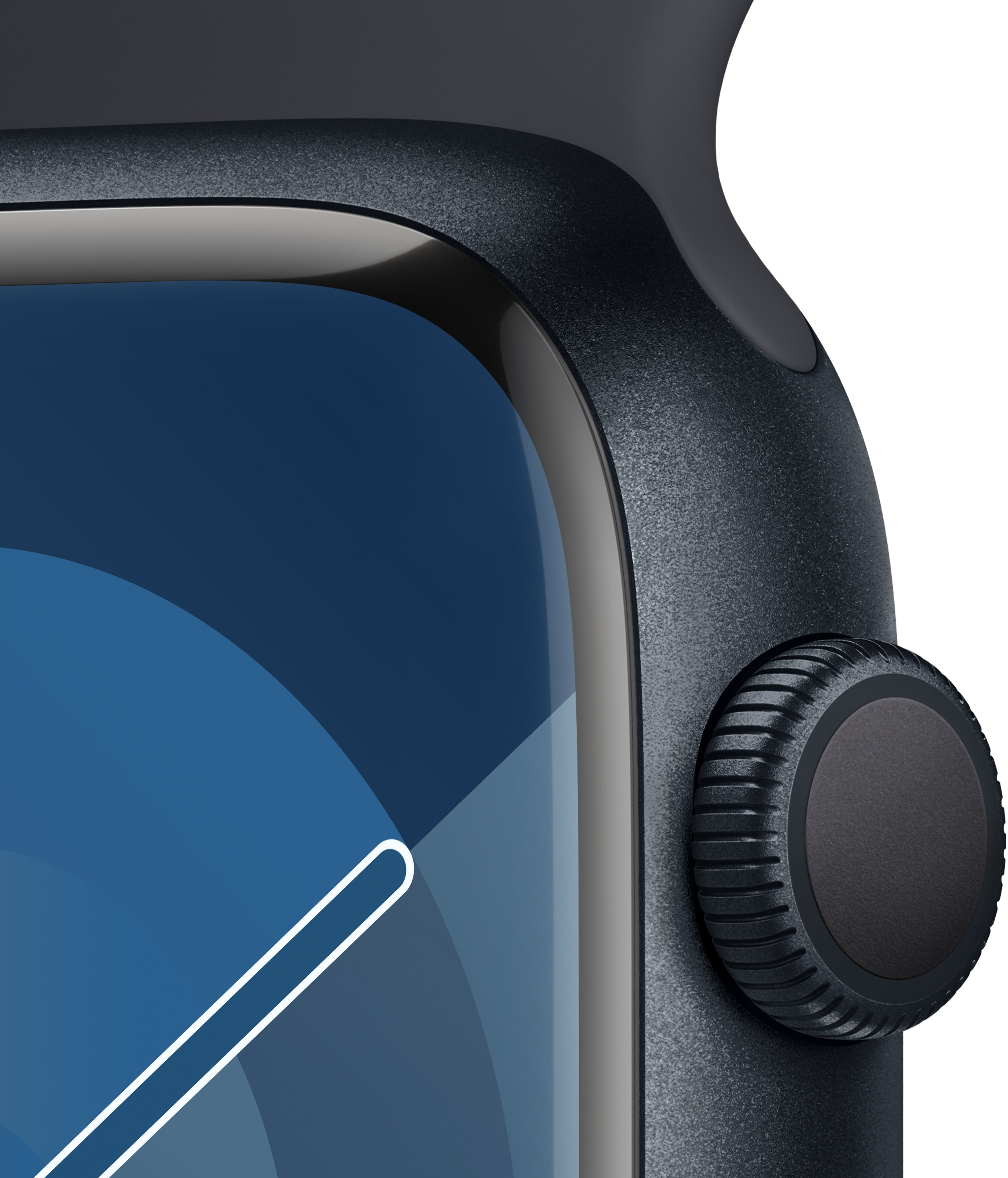 Смарт-годинник Refurbished Apple Watch Series 9 GPS 45mm Midnight Aluminium Case with Midnight Sport Band - M/L (B) фото