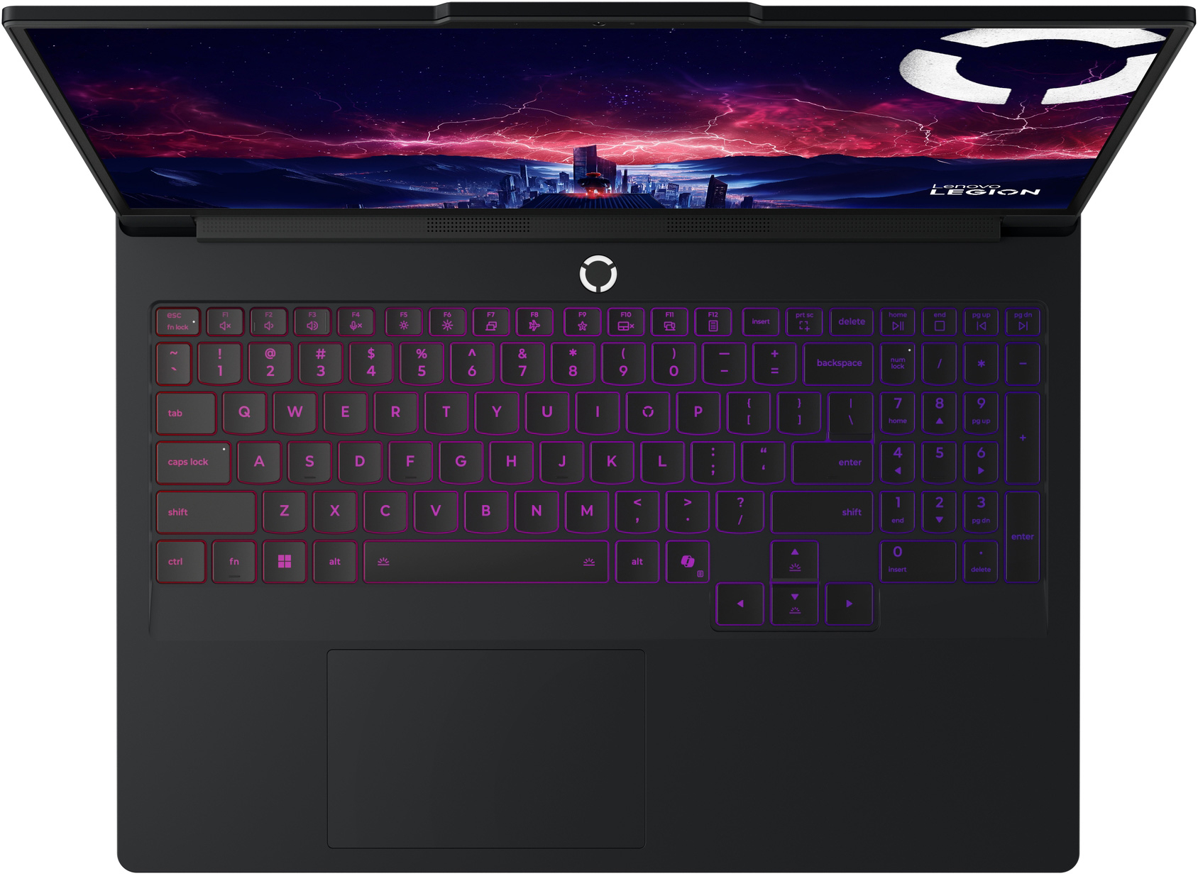 Ноутбук LENOVO Legion Pro 7 16AFR10H Eclipse Black (83RU003JRA) фото4