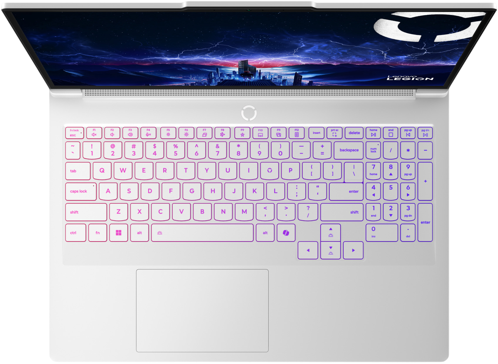 Ноутбук LENOVO Legion Pro 7 16IAX10H Glacier White (83F500RJRA) фото4