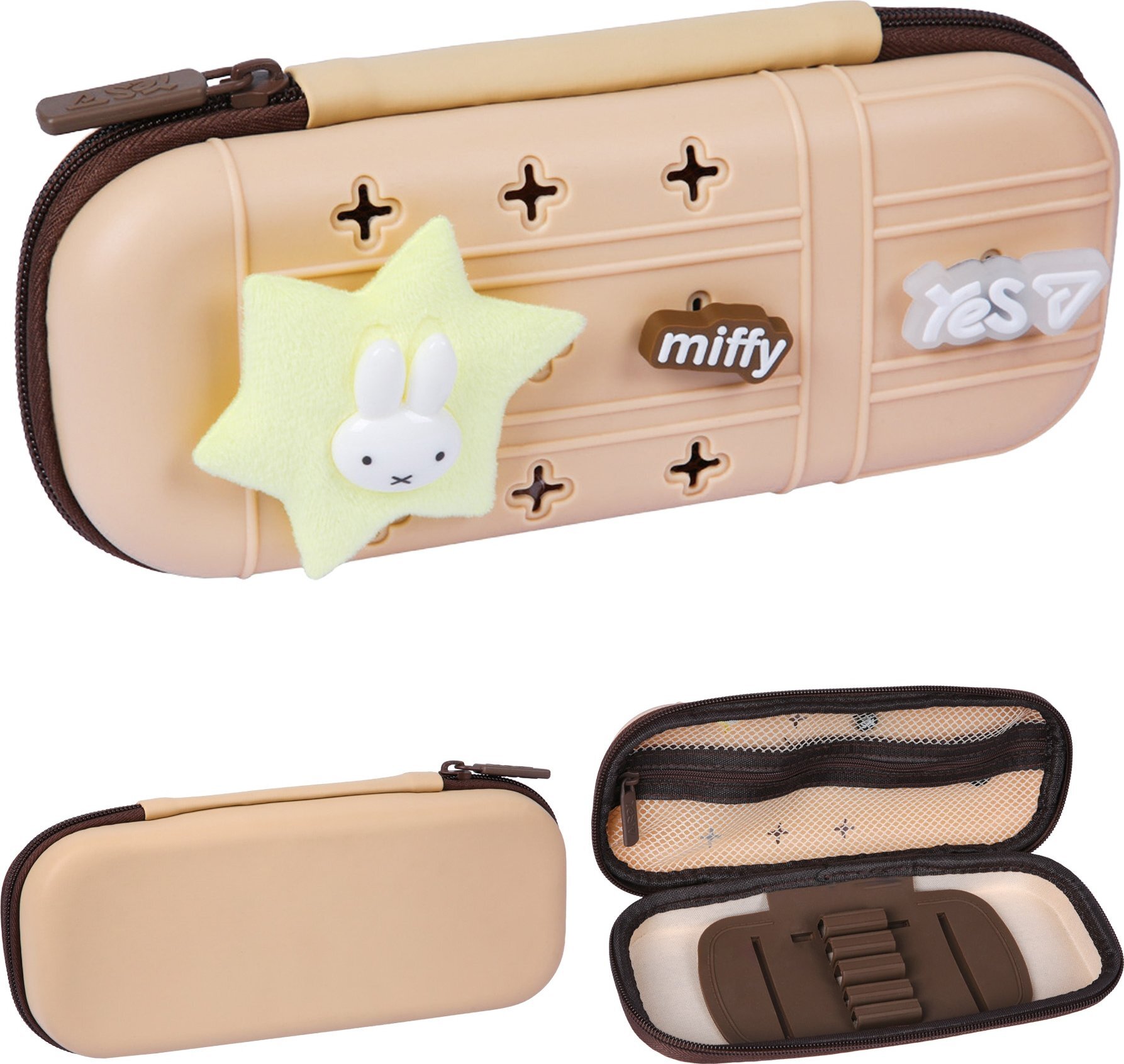 Пенал твердий із силіконовою панеллю Yes Miffy Bunny PHS-4 (533837) фото2