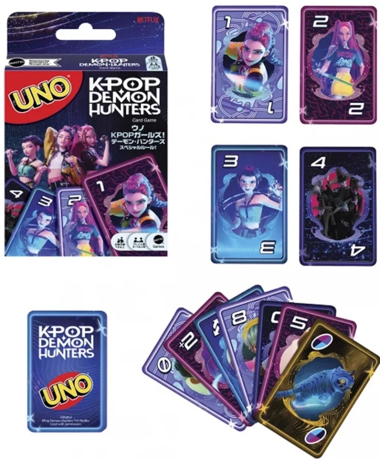 Настільна гра UNO KPop Demon Hunters (JRV01) фото2