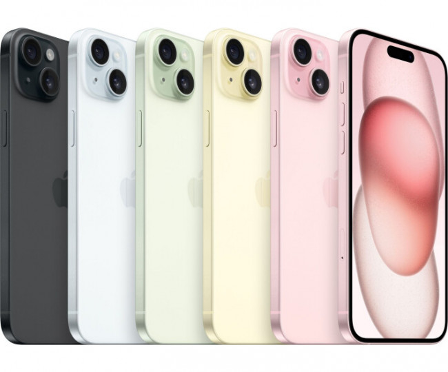 Смартфон Refurbished Apple iPhone 15 128Gb Black (Идеальное состояние, А+) фото