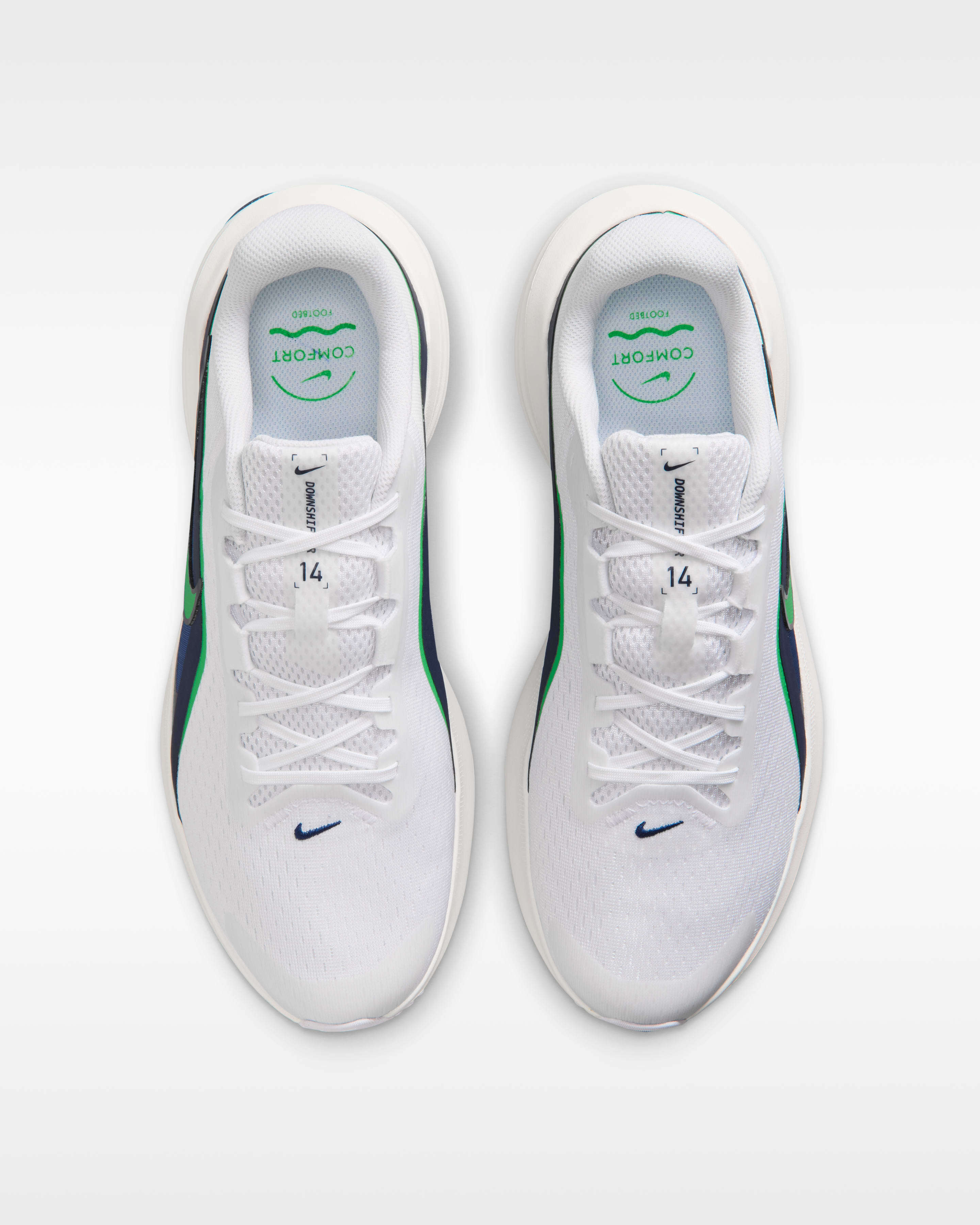 Кроссовки мужские Nike Downshifter 14 IB1895-108 43 (9,5 US) белые фото4