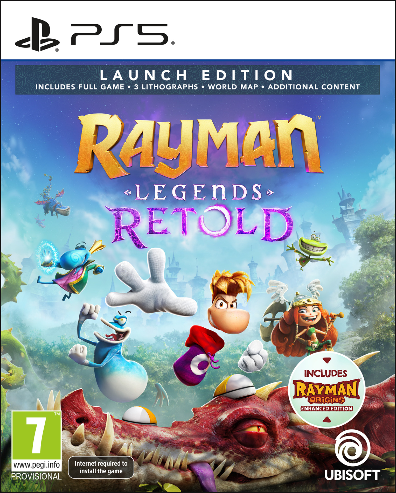 Гра Rayman Legends Retold Launch Edition (PS5) фото2