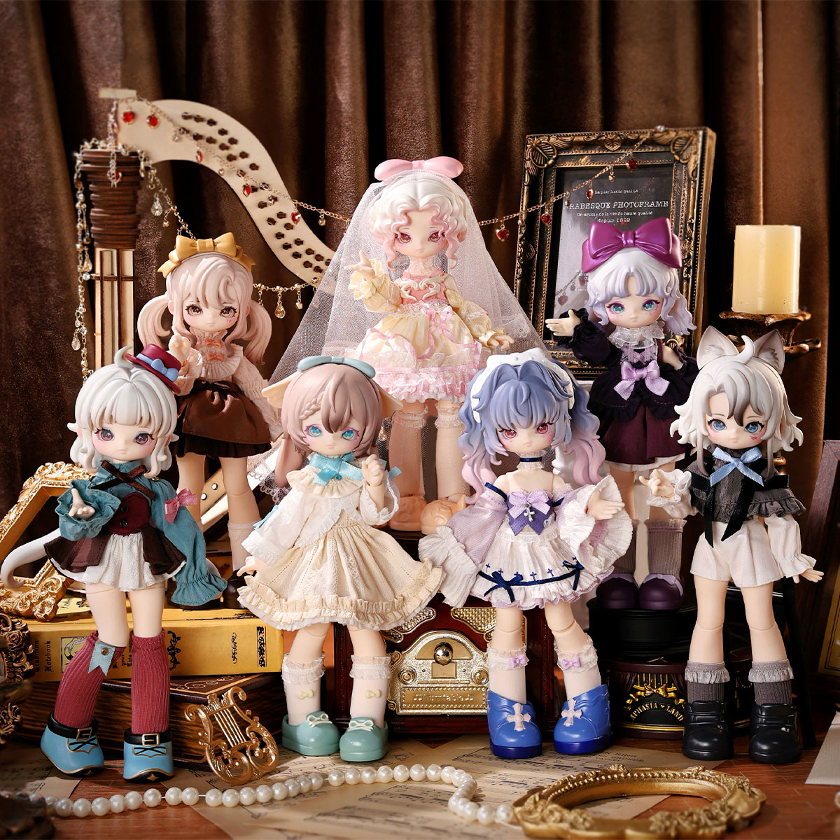 Колекційна лялька-сюрприз BJD Pop Top Lucky Emma - Музей див (DGYC-00043) фото