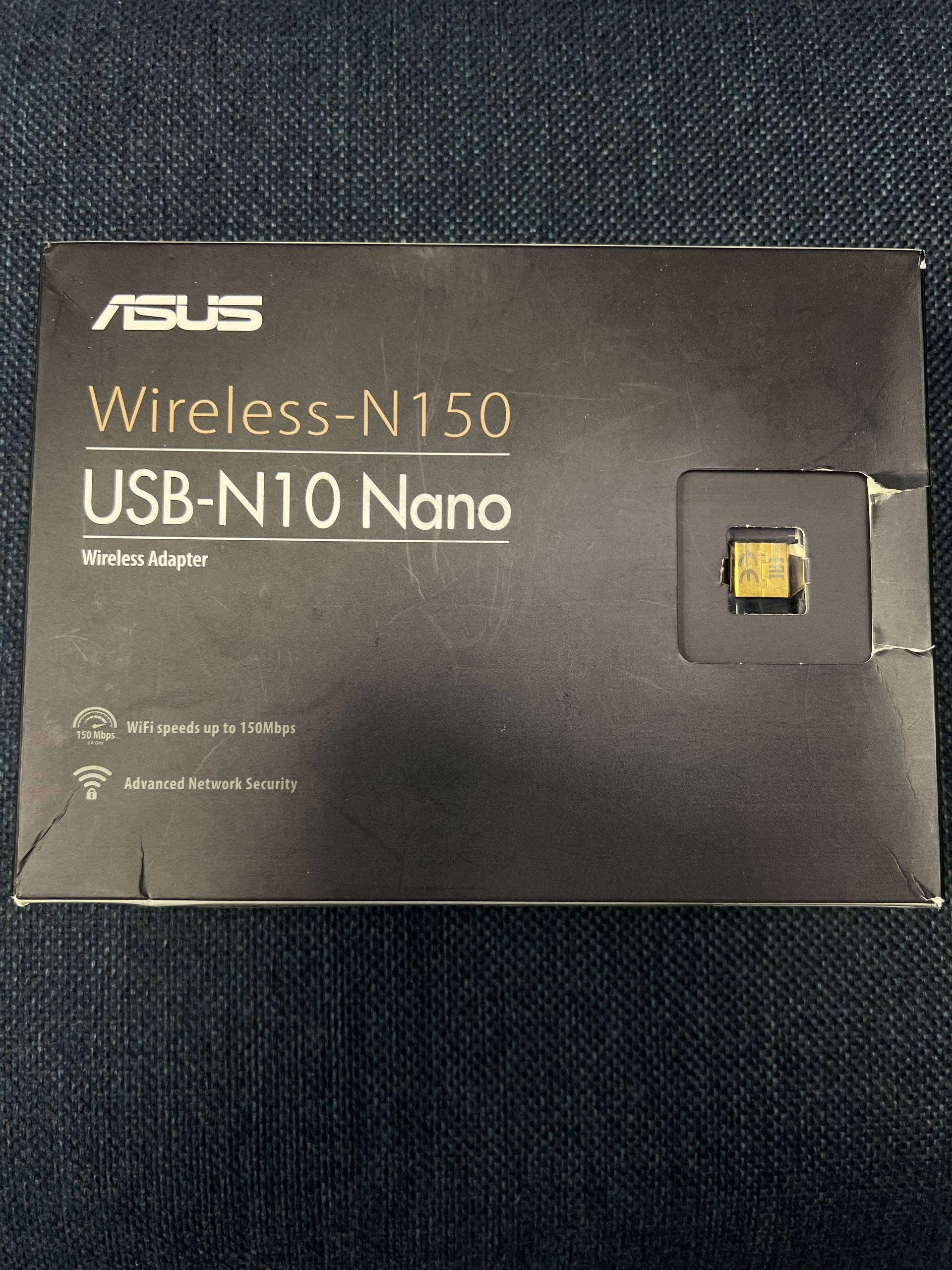 WiFi-адаптер ASUS USB-N10nano N150 USB2.0 nano фото