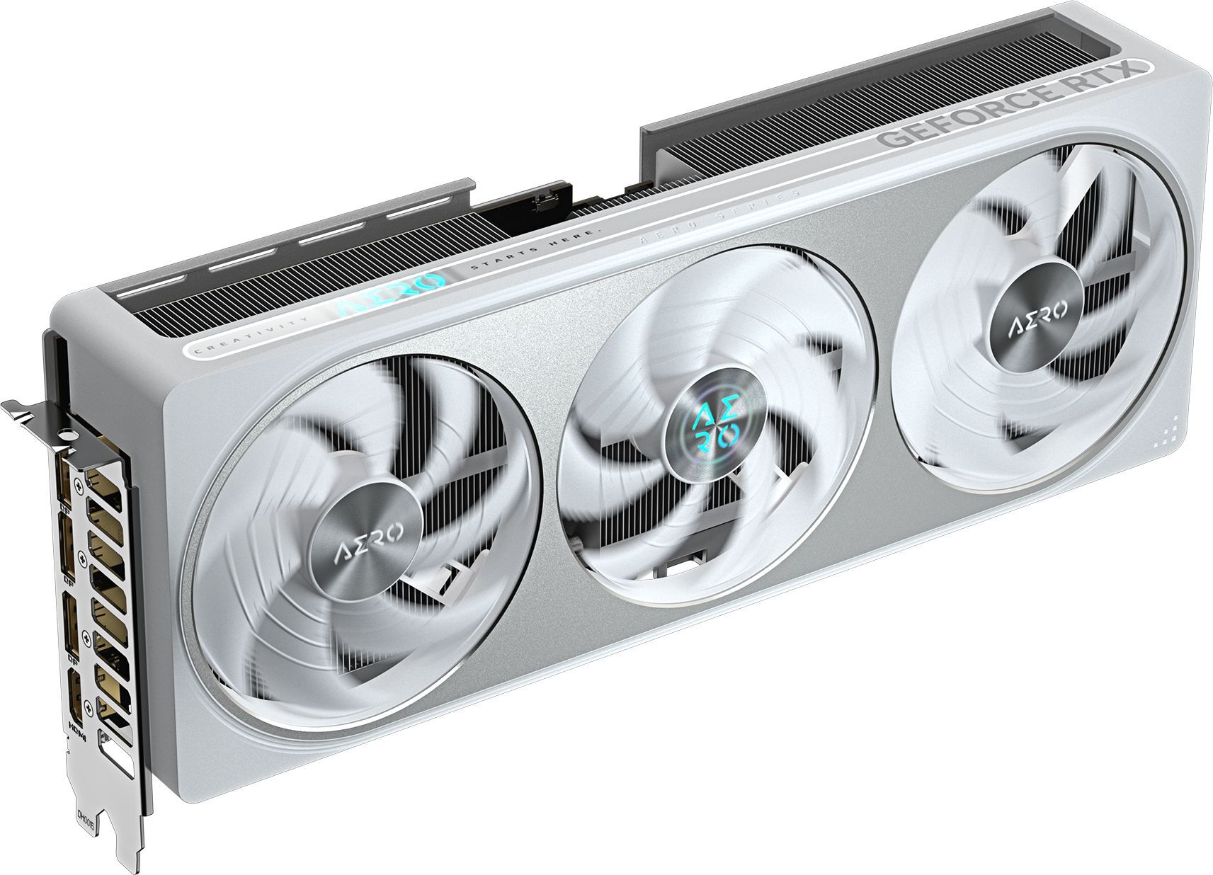 Видеокарта GIGABYTE GeForce RTX 5070 AERO OC 12GB GDDR7 (GV-N5070AERO OC-12GD) фото5