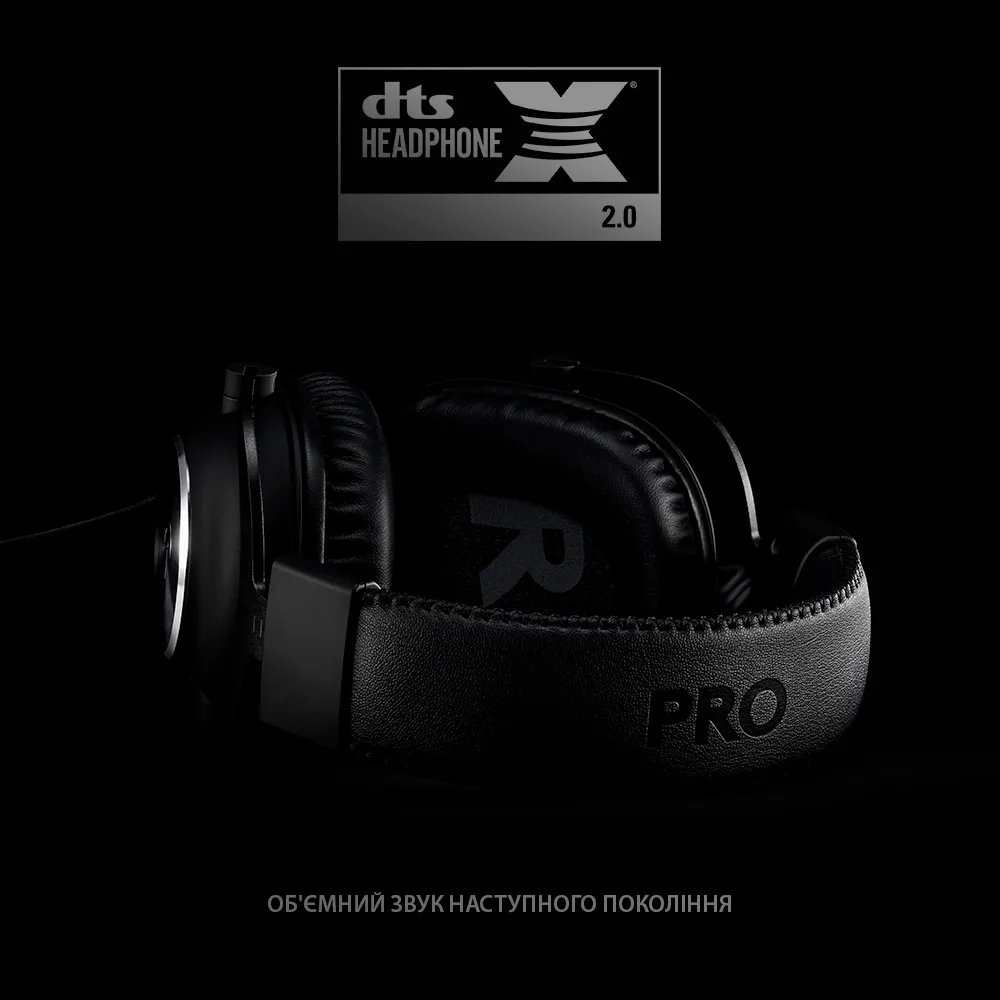 Игровая гарнитура Logitech G PRO X Black (L981-000818) фото2
