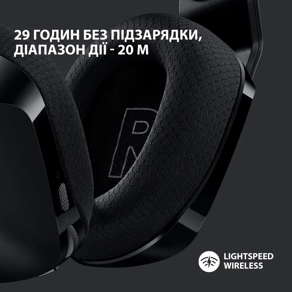 Игровая гарнитура Logitech G733 Lightspeed Wireless RGB Black (L981-000864) фото4