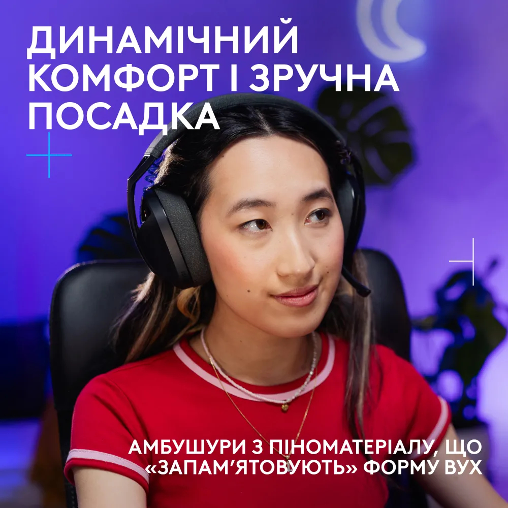 Игровая гарнитура Logitech G321 Lightspeed Wireless Black (L981-001563) фото5