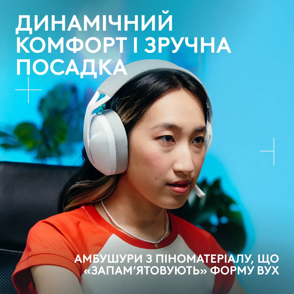 Игровая гарнитура Logitech G321 Lightspeed Wireless White (L981-001569) фото