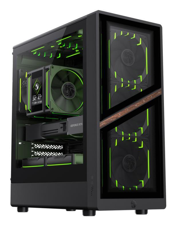 Корпус для ПК GAMEMAX ATX AERIS 330 GB (AERIS 330 GB) фото2