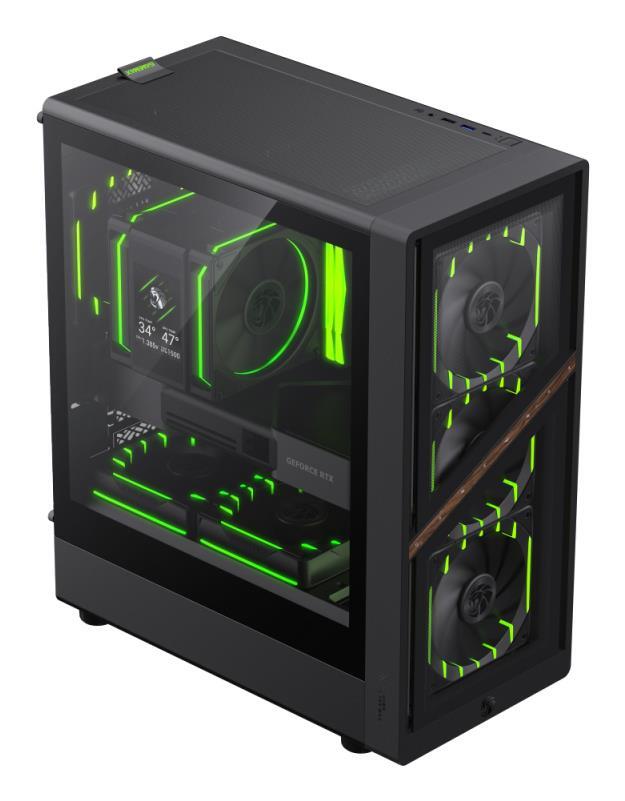 Корпус для ПК GAMEMAX ATX AERIS 330 GB (AERIS 330 GB) фото3