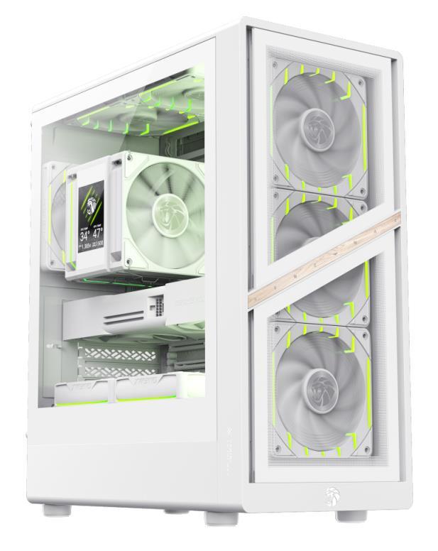 Корпус для ПК GAMEMAX ATX AERIS 330 GW (AERIS 330 GW) фото2