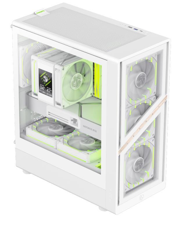 Корпус для ПК GAMEMAX ATX AERIS 330 GW (AERIS 330 GW) фото3
