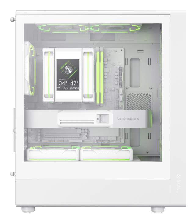 Корпус для ПК GAMEMAX ATX AERIS 330 GW (AERIS 330 GW) фото7
