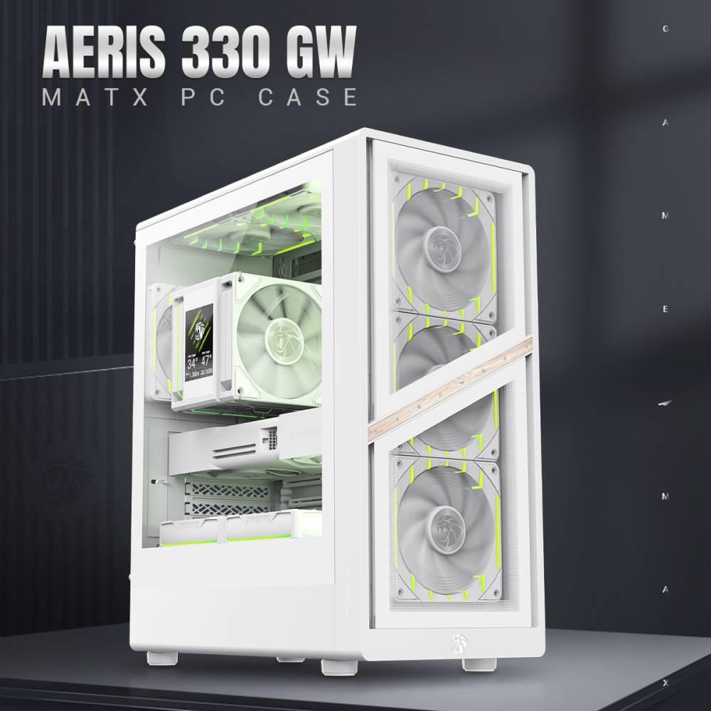 Корпус для ПК GAMEMAX ATX AERIS 330 GW (AERIS 330 GW) фото9