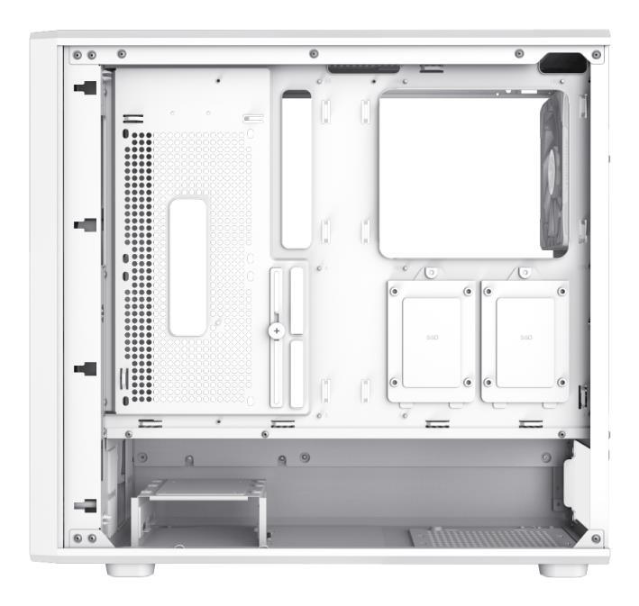 Корпус для ПК GAMEMAX ATX CLAW 460 White (CLAW 460 WH) фото3
