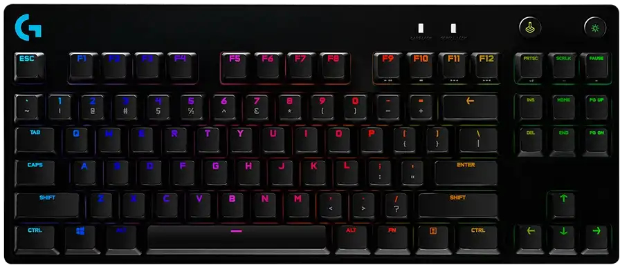 Игровая клавиатура Logitech G PRO X TKL Lightspeed Tactile Black (L920-012136) фото2