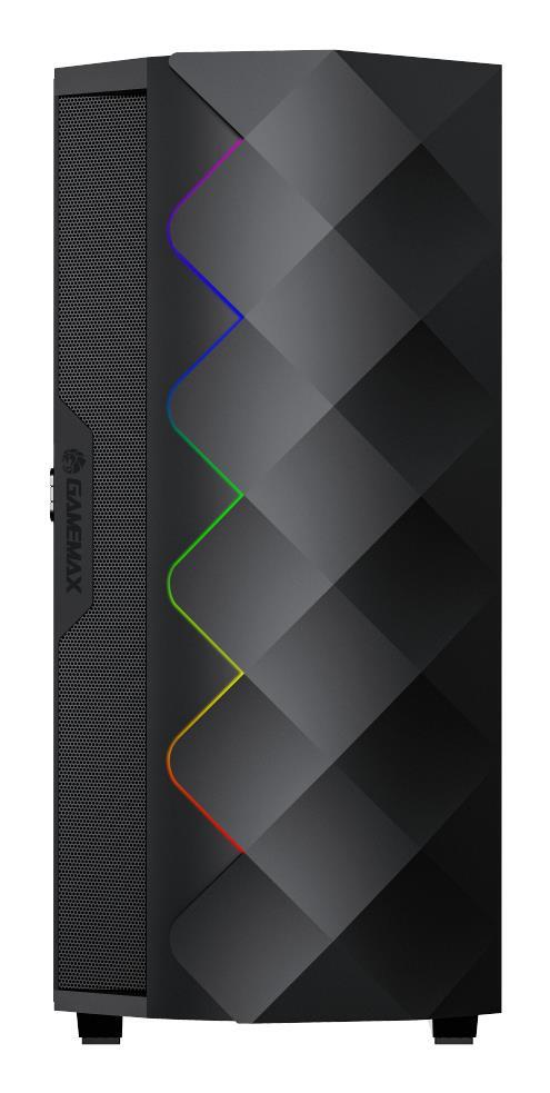 Корпус для ПК GAMEMAX ATX DIAMOND CP BK (DIAMOND CP BK) фото2
