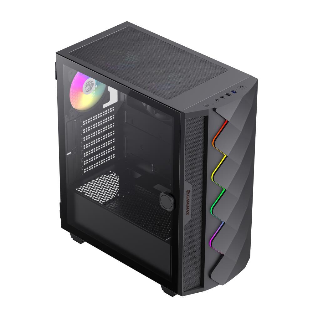 Корпус для ПК GAMEMAX ATX DIAMOND CP BK (DIAMOND CP BK) фото4