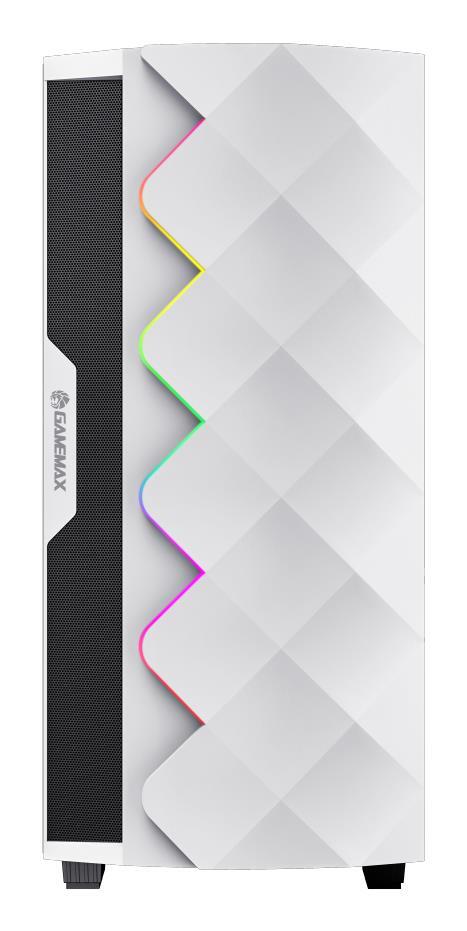 Корпус для ПК GAMEMAX ATX DIAMOND CP WH (DIAMOND CP WH) фото2