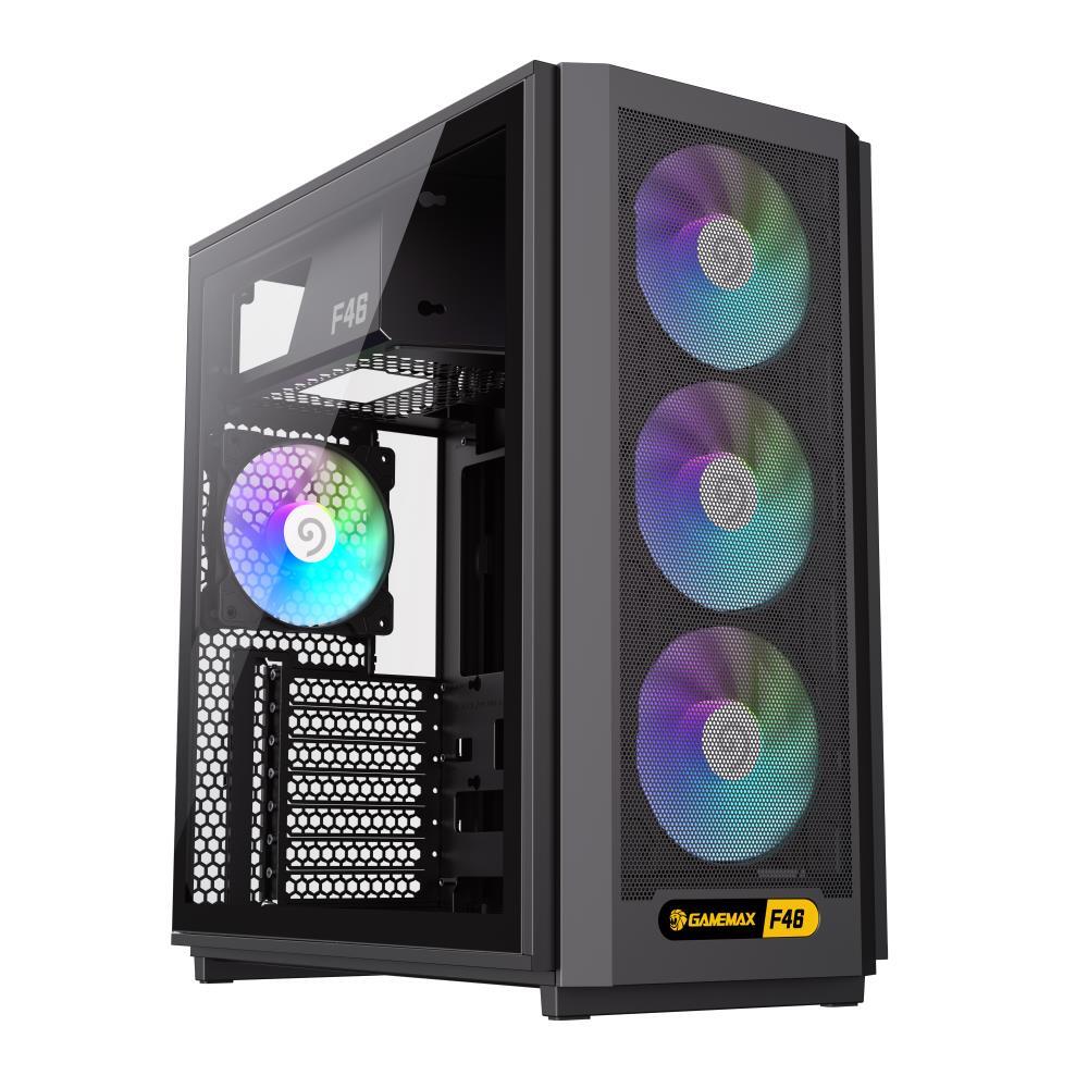 Корпус для ПК GAMEMAX ATX F46 BK (F46 BK) фото