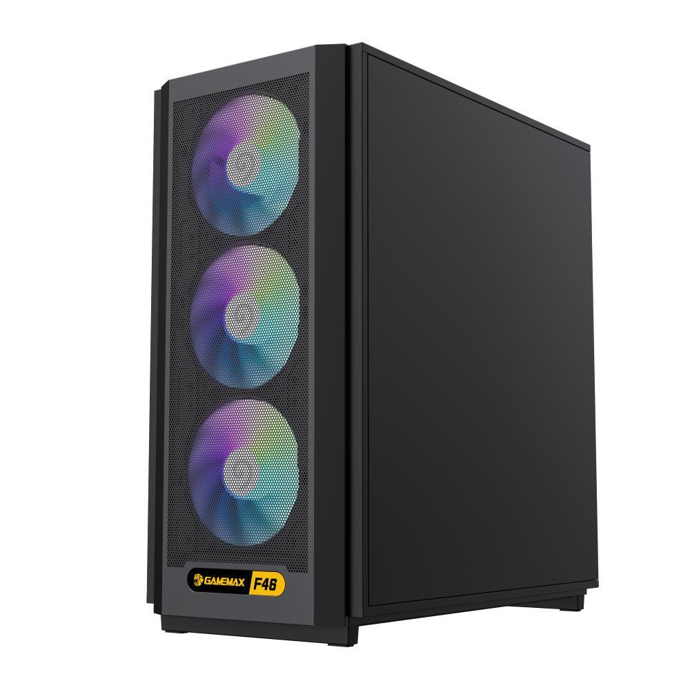 Корпус для ПК GAMEMAX ATX F46 BK (F46 BK) фото