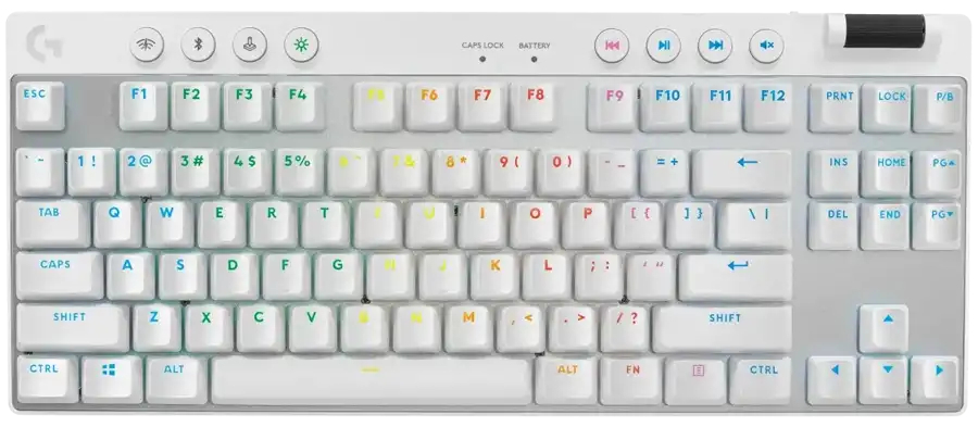 Игровая клавиатура Logitech G PRO X TKL Lightspeed Tactile White (L920-012148) фото2