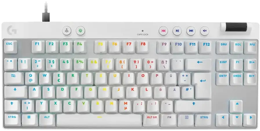 Игровая клавиатура Logitech G PRO X TKL RAPID Linear White (L920-013242) фото