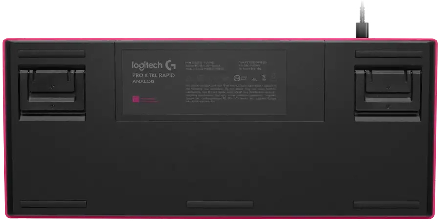 Игровая клавиатура Logitech G PRO X TKL RAPID Linear Magenta (L920-013253) фото5