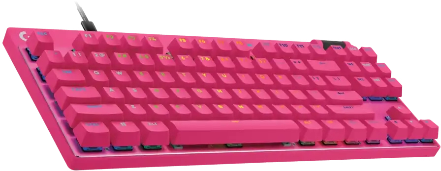 Игровая клавиатура Logitech G PRO X TKL RAPID Linear Magenta (L920-013253) фото2