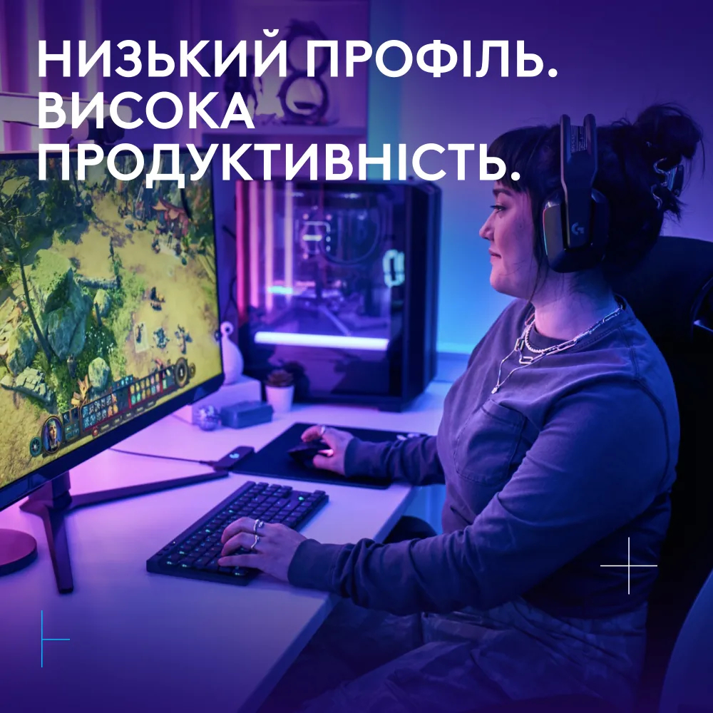 Игровая клавиатура Logitech G515 RAPID TKL Linear Black (L920-013861) фото5