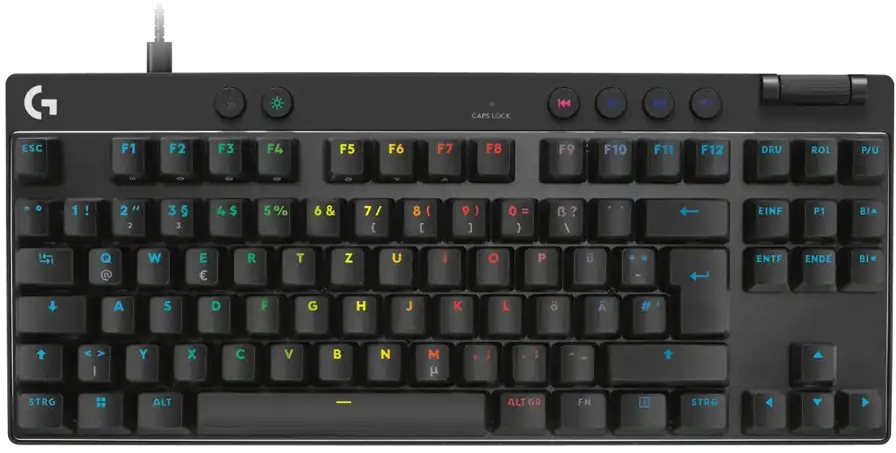 Игровая клавиатура Logitech G PRO X TKL RAPID Linear Black (L920-013233) фото2