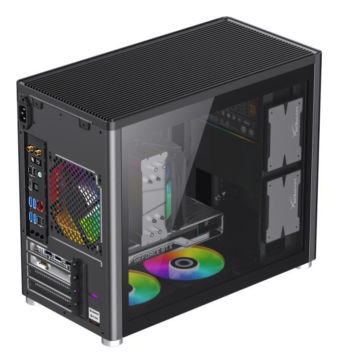 Корпус для ПК GAMEMAX ATX U SPARK BLACK (SPARK BLACK) фото