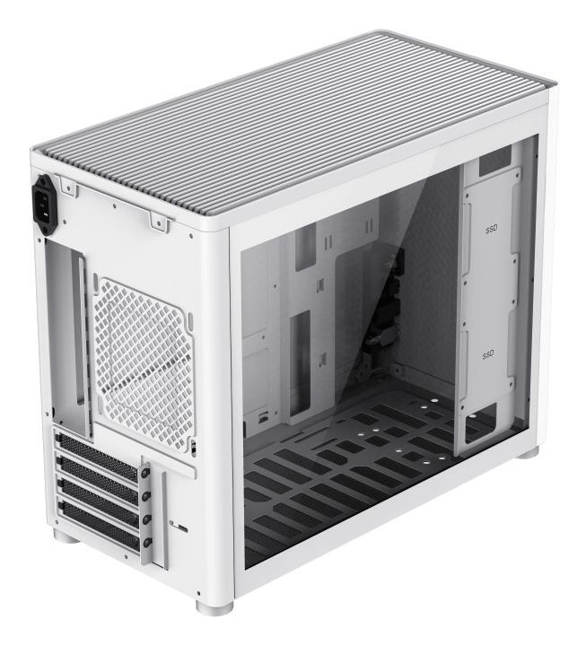 Корпус для ПК GAMEMAX ATX U SPARK FULL WHITE (SPARK FULL WHITE) фото2