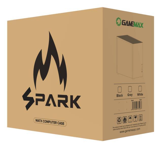 Корпус для ПК GAMEMAX ATX U SPARK FULL WHITE (SPARK FULL WHITE) фото6