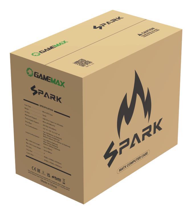 Корпус для ПК GAMEMAX ATX U SPARK FULL WHITE (SPARK FULL WHITE) фото7
