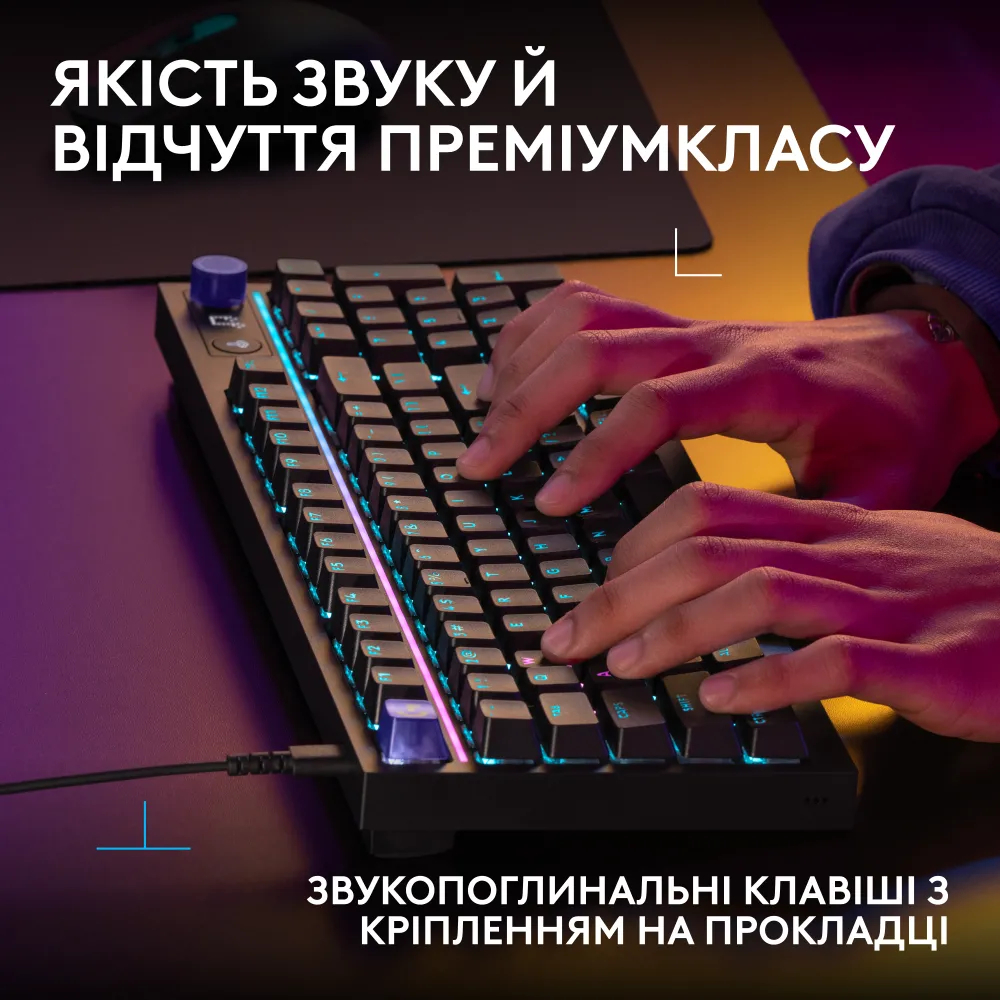 Игровая клавиатура Logitech G316 X 98 Tactile Black (L920-014205) фото5