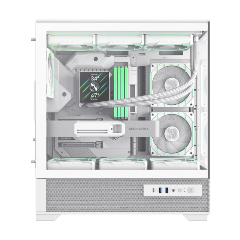 Корпус для ПК GAMEMAX ATX U VISTA 2 AW (VISTA 2 AW) фото7