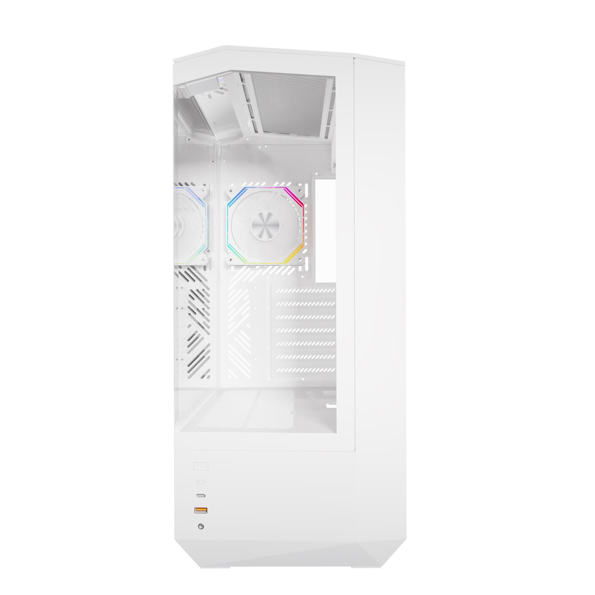 Корпус для ПК DARK FLASH ATX DY460 White (DY460 WHITE) фото4