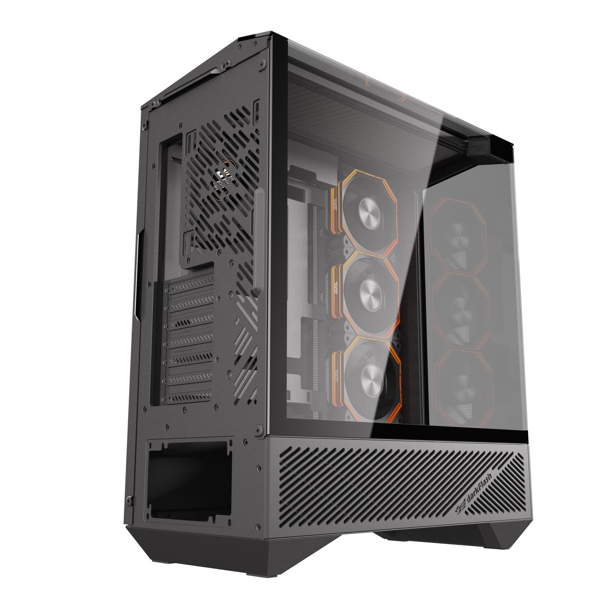 Корпус для ПК DARK FLASH ATX DY460 Black (DY460 BLACK) фото3