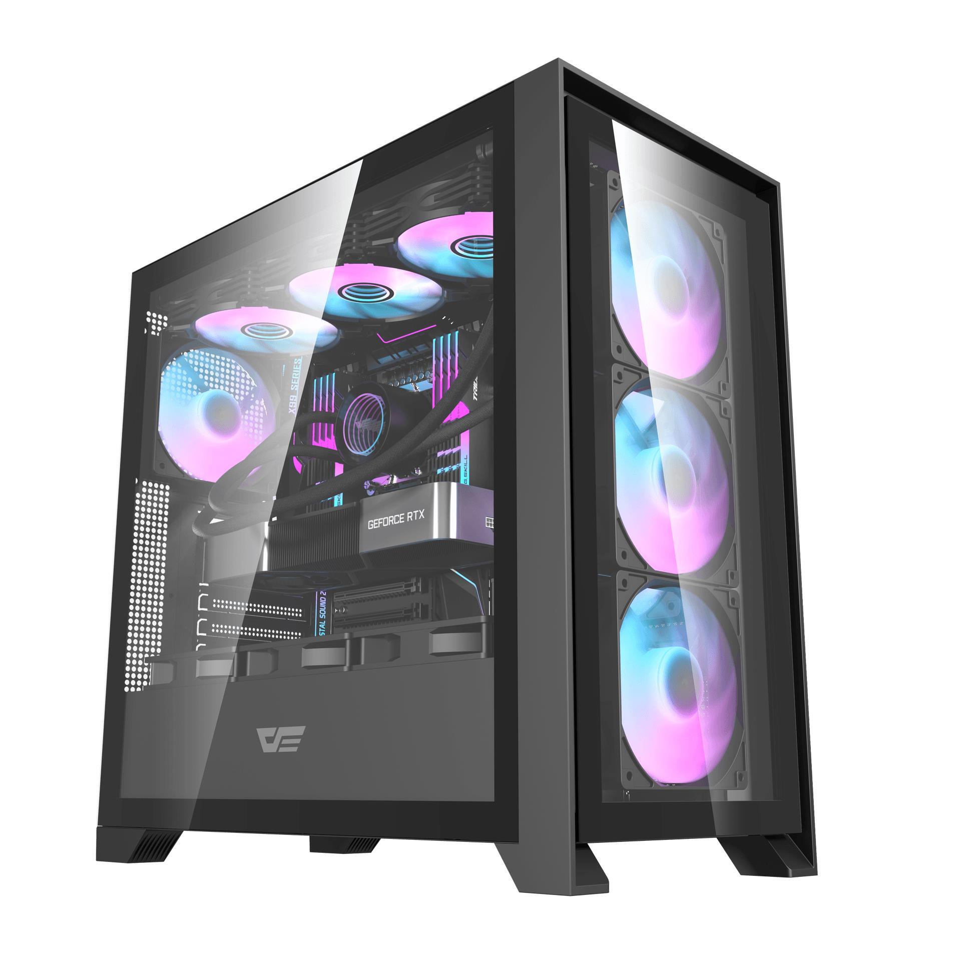 Корпус для ПК DARK FLASH ATX DRX90 GLASS Black (DRX90 GLASS BLACK) фото11