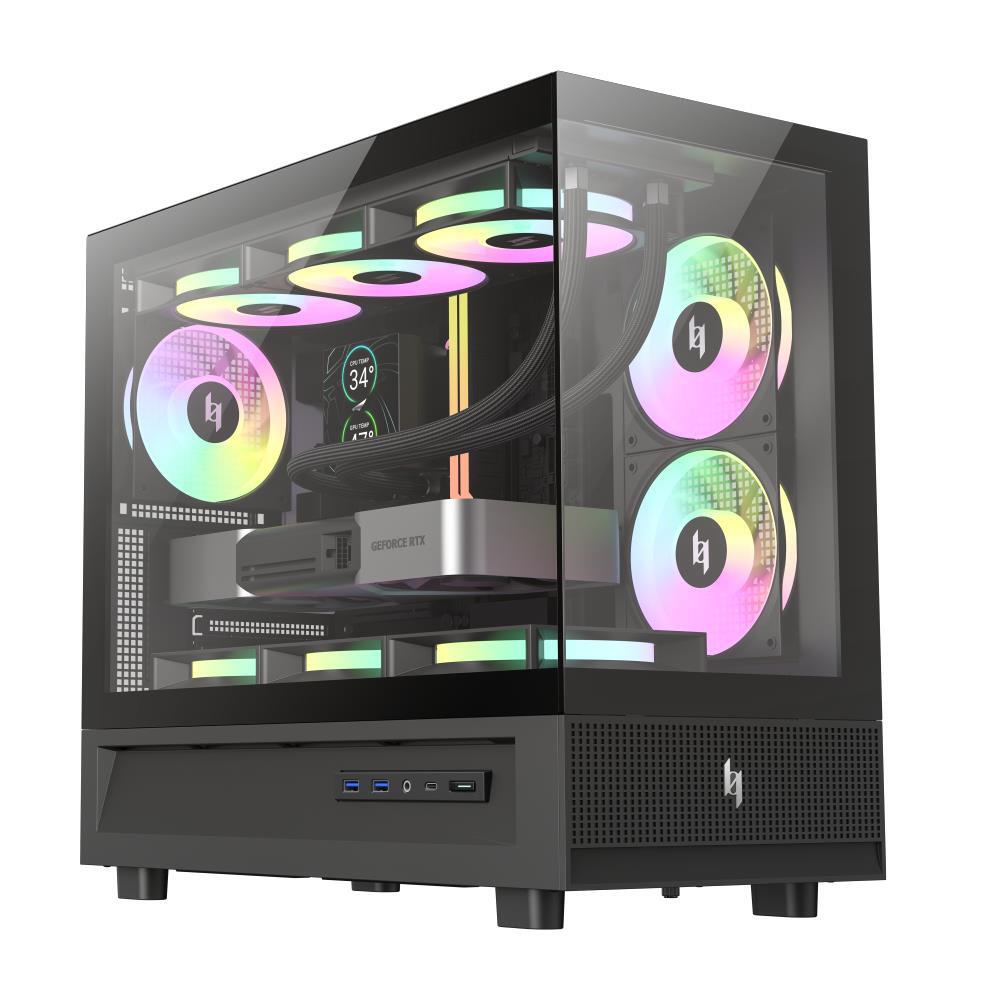 Корпус для ПК GAMEMAX MATX U NEX C31 Black (NEX C31 BK) фото3