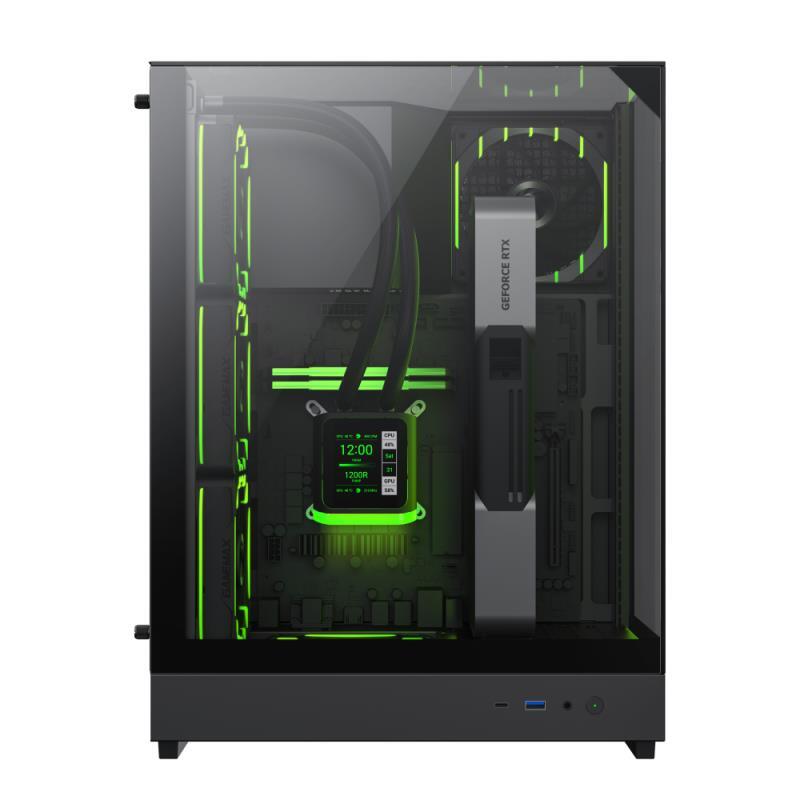 Корпус для ПК GAMEMAX MATX U T20 Black (T20 BK) фото2