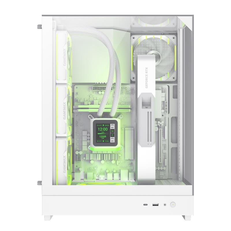 Корпус для ПК GAMEMAX MATX U T20 White (T20 WH) фото2