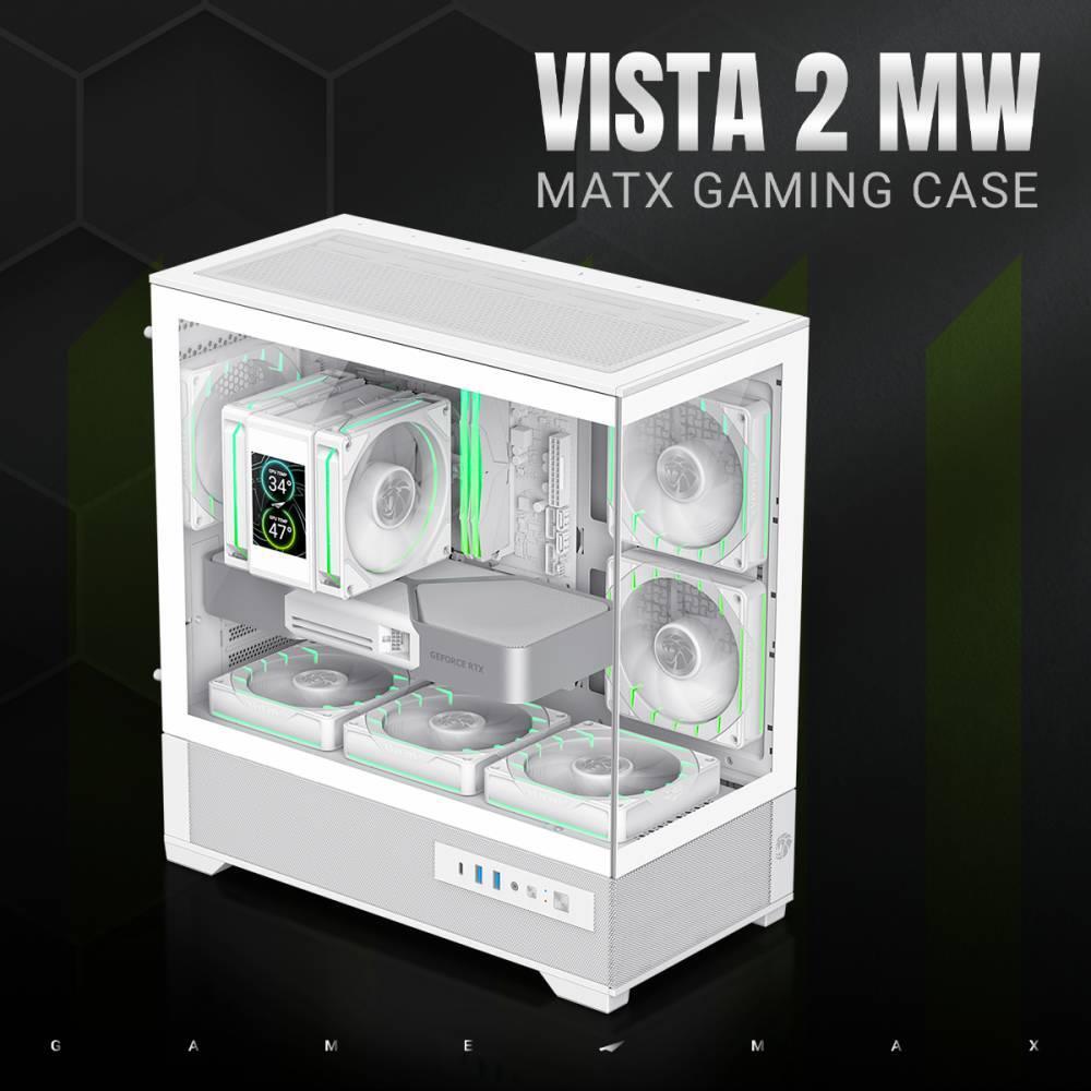Корпус для ПК GAMEMAX MATX U VISTA 2 MW (VISTA 2 MW) фото11